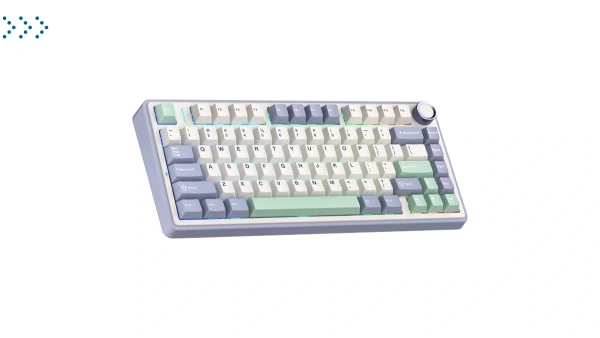 Клавиатуры AULA F75 Purple-Beige-Green Light Green Switches Клавиатуры AULA F75 Purple-Beige-Green Light Green Switches